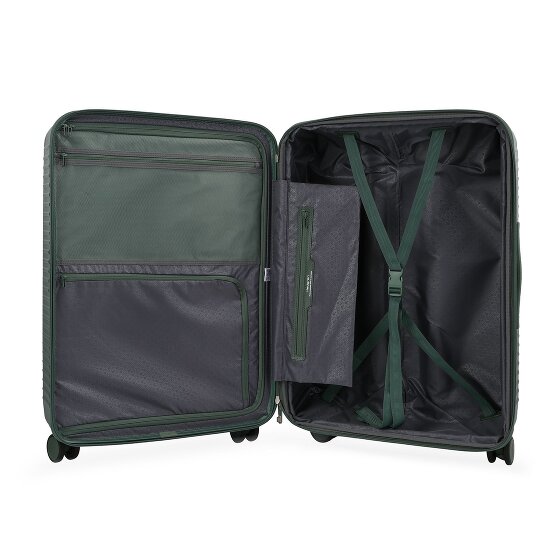 Hedgren Raku 4 Rollen Trolley 75 cm mit Dehnfalte