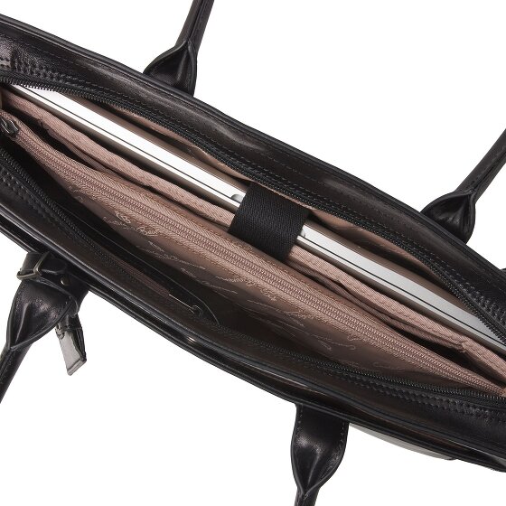 Castelijn & Beerens Ellen Schultertasche Leder 40 cm Laptopfach