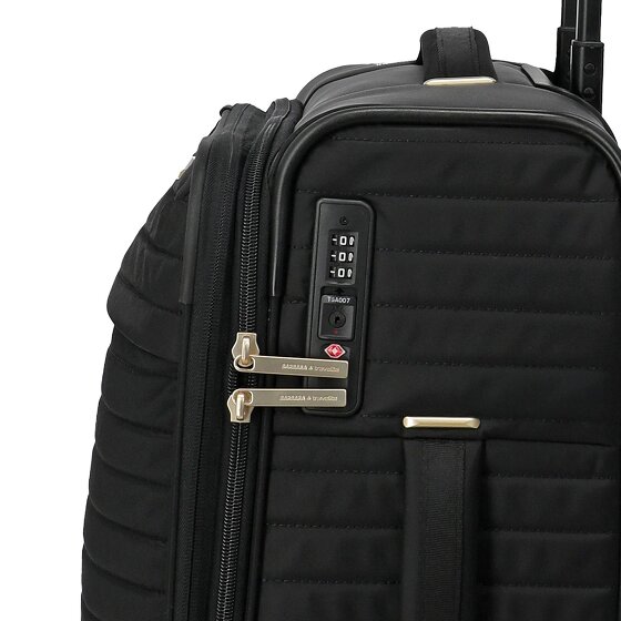 Travelite Barbara Stepp 4 Rollen Kabinentrolley S 55 cm mit Dehnfalte