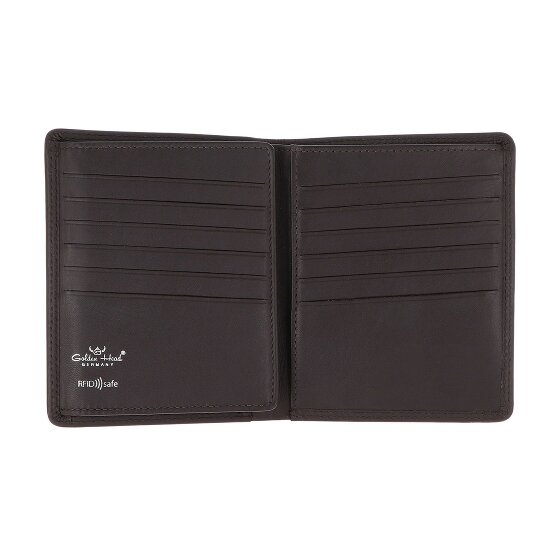 Golden Head Polo Geldbörse RFID Leder 10,5 cm