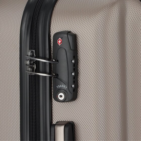 bugatti Lima 2.0 4-Rollen Kabinentrolley 55 cm mit Doppelrollen