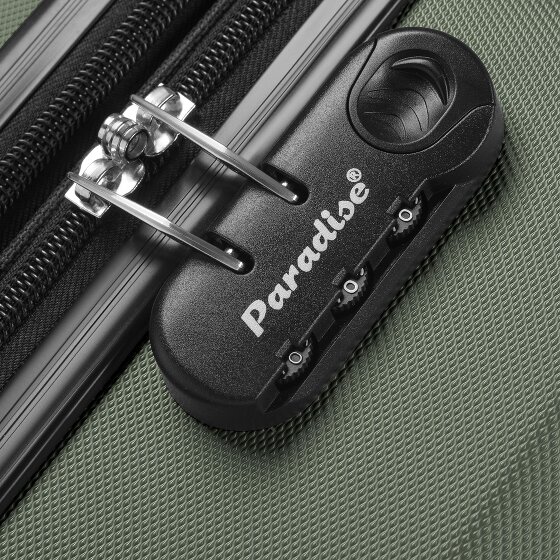 Check.In Paradise 2.0 4 Rollen Kofferset 3-teilig mit Dehnfalte