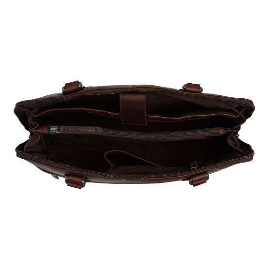 The Chesterfield Brand Branson Schultertasche Leder 37 cm Laptopfach