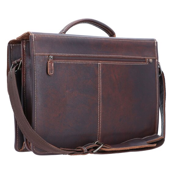 Greenburry Aktentasche Leder 39 cm