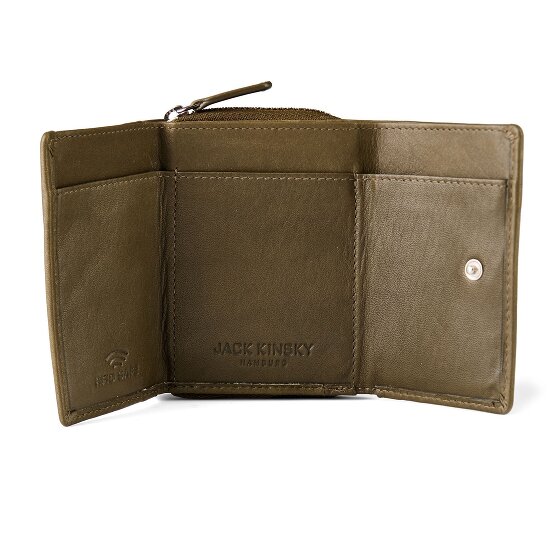 Jack Kinsky Aruba Geldbörse RFID Schutz Leder 10 cm