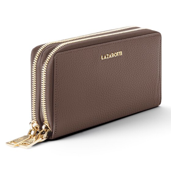 Lazarotti Bologna Leather Geldbörse RFID Schutz Leder 20 cm