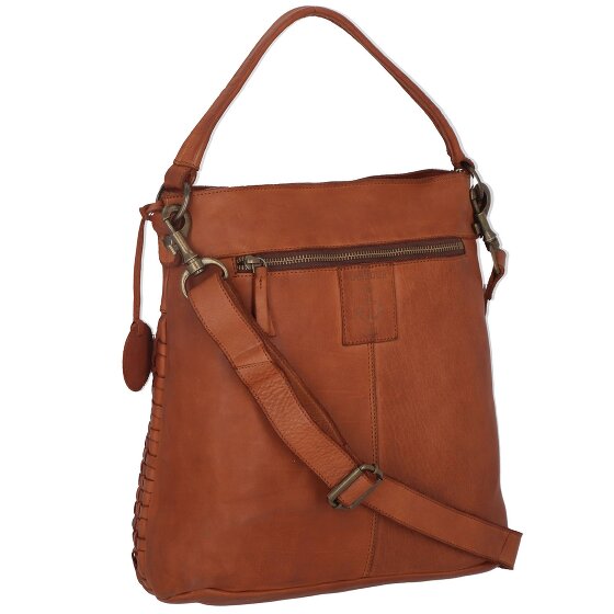 Harbour 2nd Soft Weaving Iris Schultertasche Leder 33 cm