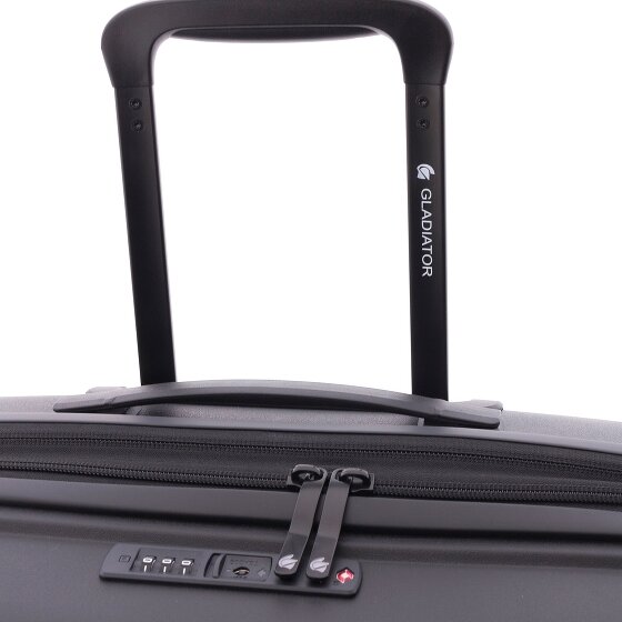 Gladiator 2800 4 Rollen Trolley 67 cm mit Dehnfalte