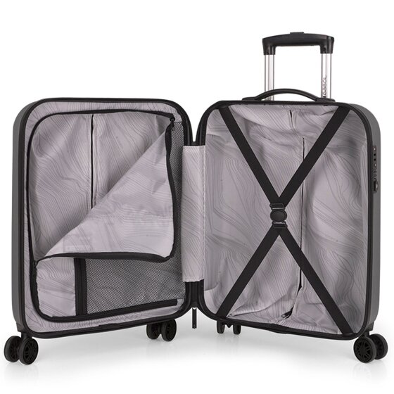 Gabol Paradise XP 4 Rollen Kabinentrolley S 55 cm mit Dehnfalte