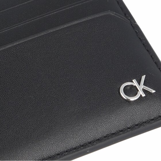 Calvin Klein Metal CK Kreditkartenetui Leder 10 cm