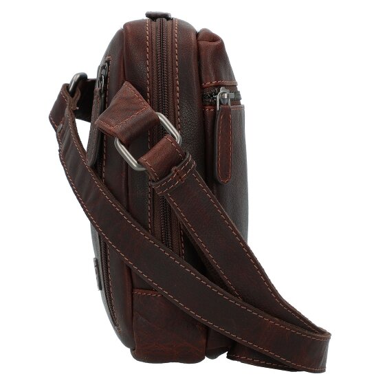Jack Kinsky Porto Umhängetasche Leder 20 cm