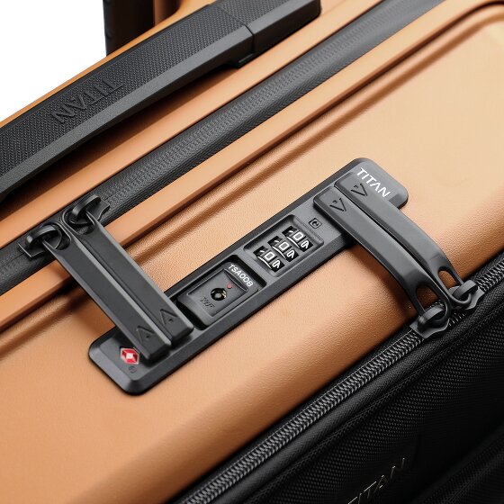 Titan Upgrade 4 Rollen Kabinentrolley 55 cm Laptopfach