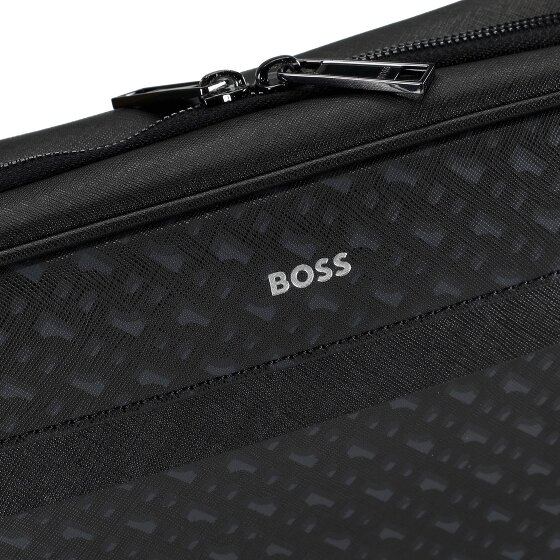 Boss Zair Kulturbeutel Leder 28 cm
