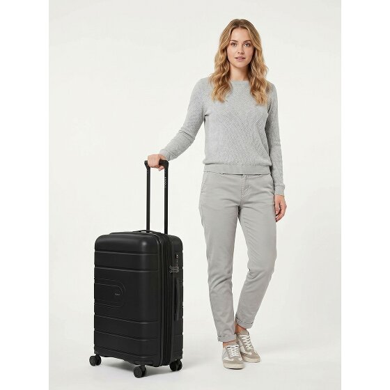 Redolz Essentials 11 4 Rollen Trolley 66 cm mit Dehnfalte