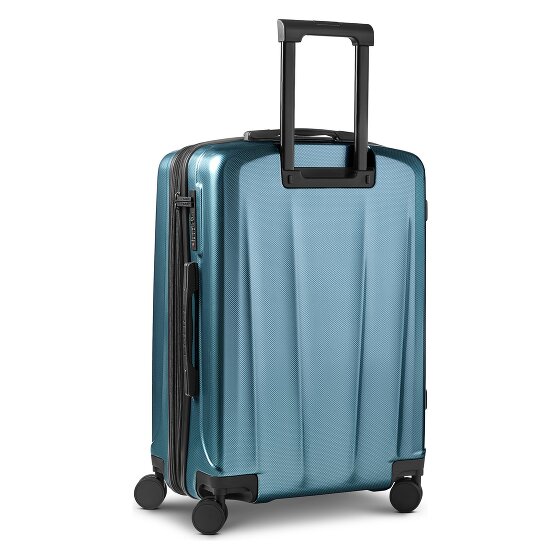 Police New York 4 Rollen Trolley M 62 cm mit Dehnfalte