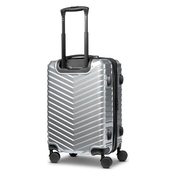 Redolz Essentials 18 4 Rollen Kabinentrolley 55 cm mit Dehnfalte