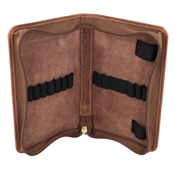 Greenburry Vintage Stifteetui Leder 12 cm