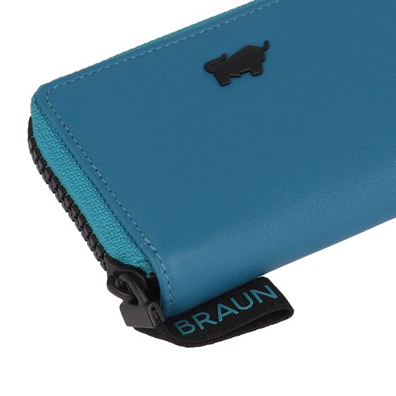Braun Büffel Capri Geldbörse RFID Schutz Leder 11 cm
