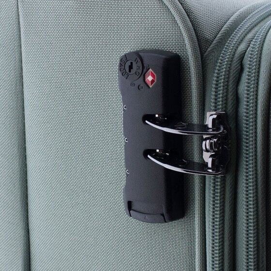 Gladiator 3700 4 Rollen Trolley 66 cm mit Dehnfalte