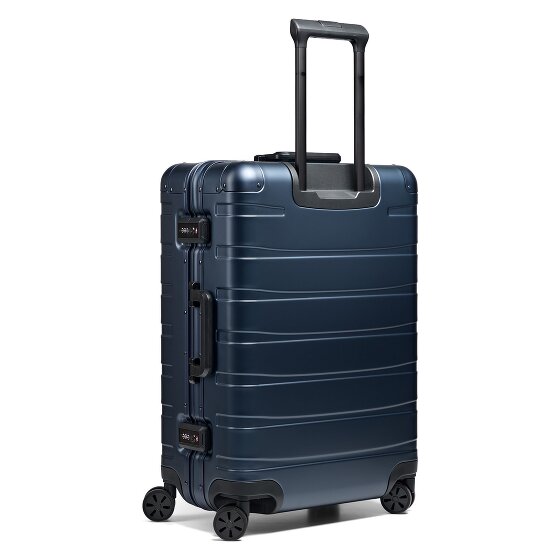 Redolz Pro Aluminium 4-Rollen Kofferset S+L