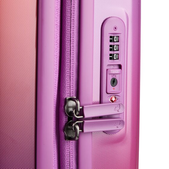 Mandarina Duck Logoduck + 4 Rollen Kabinentrolley 55 cm mit Dehnfalte