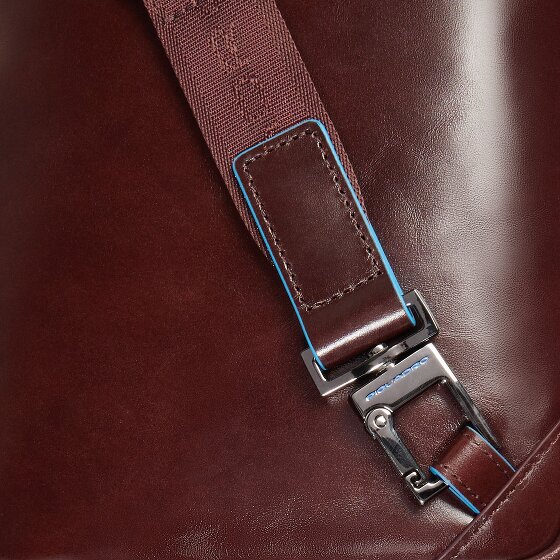 Piquadro Blue Square Mini Bag Umhängetasche Leder 17 cm