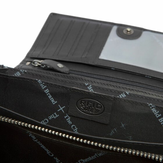 The Chesterfield Brand Wax Pull Up Geldbörse RFID Schutz Leder 18 cm