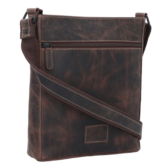 Jack Kinsky Baltimore 30 Umhängetasche Leder 30 cm