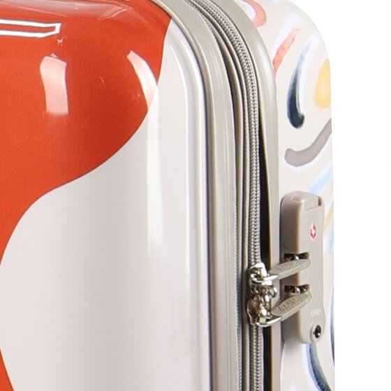 Anekke Eikon 4 Rollen Kabinentrolley 55 cm mit Dehnfalte