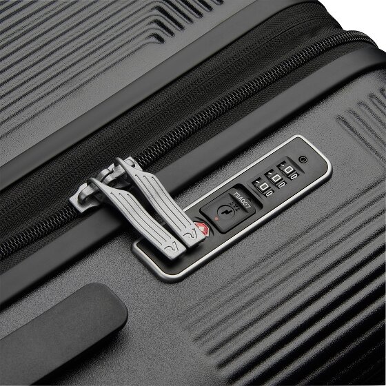Roncato Airglam 4 Rollen Trolley M 68 cm mit Dehnfalte