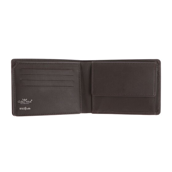 Golden Head Polo Geldbörse RFID Schutz Leder 12.5 cm