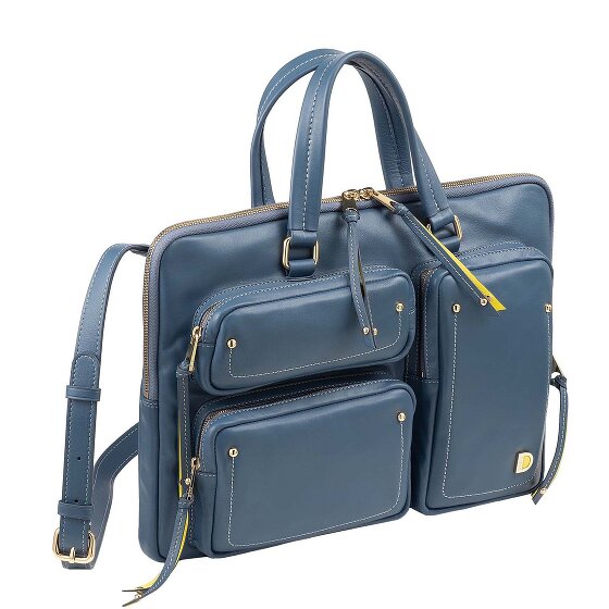 DuDu Pocket Aktentasche Leder 36 cm Laptopfach