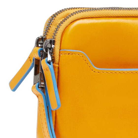 Piquadro Blue Square Clutch Geldbörse Leder 21 cm