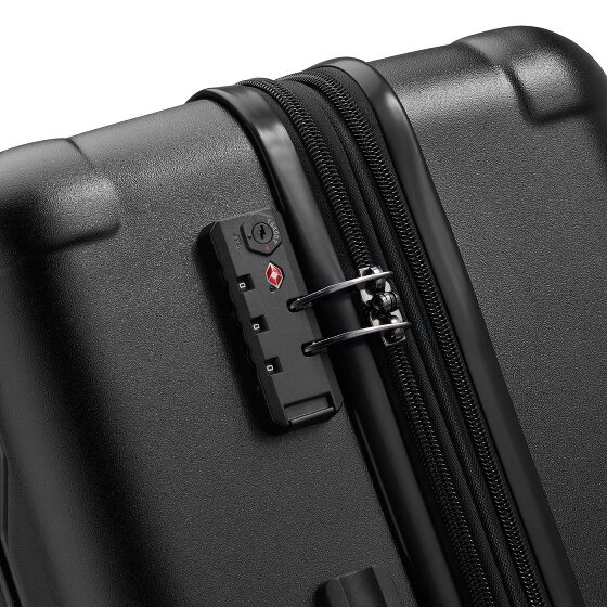 Jeep JH004C 4 Rollen Trolley 68 cm mit Dehnfalte