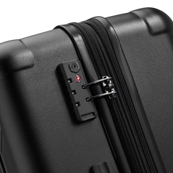 Jeep JH004C 4 Rollen Trolley 68 cm mit Dehnfalte