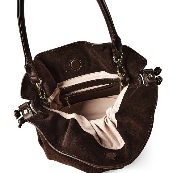 Hey Marly Cool Companion Suede Handtasche Leder 28 cm