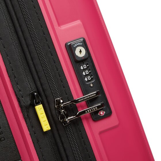 Delsey Paris Lutece Se 4 Rollen Kabinentrolley 55 cm mit Dehnfalte