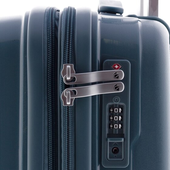 Gladiator 3500 4 Rollen Kabinentrolley 55 cm mit Dehnfalte