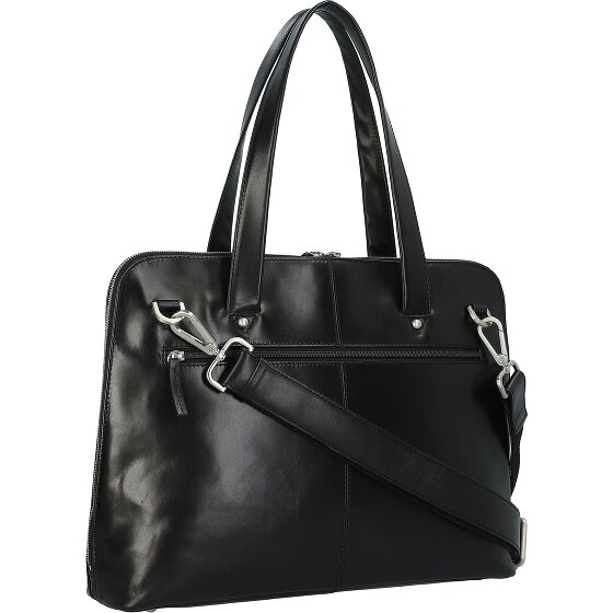 Leonhard Heyden Cambridge Schultertasche Leder 41 cm Laptopfach