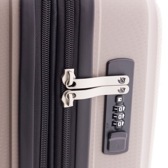 Gladiator 1700 4 Rollen Kabinentrolley 55 cm mit Dehnfalte