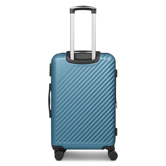 Check.In Paradise 2.0 4 Rollen Trolley M 68 cm mit Dehnfalte