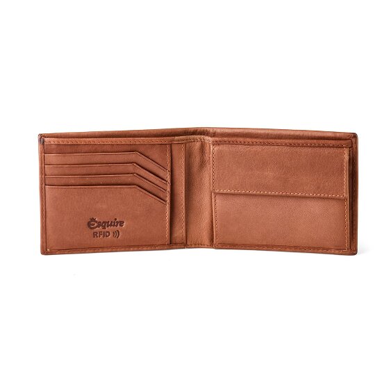 Esquire Chicago Geldbörse RFID Schutz Leder 12 cm