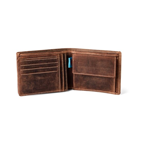 Jack Kinsky Baltimore 101 Geldbörse RFID Schutz Leder 13 cm