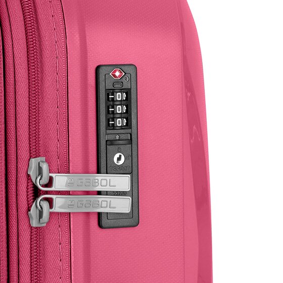 Gabol Infinity 4 Rollen Kofferset 3-teilig mit Dehnfalte