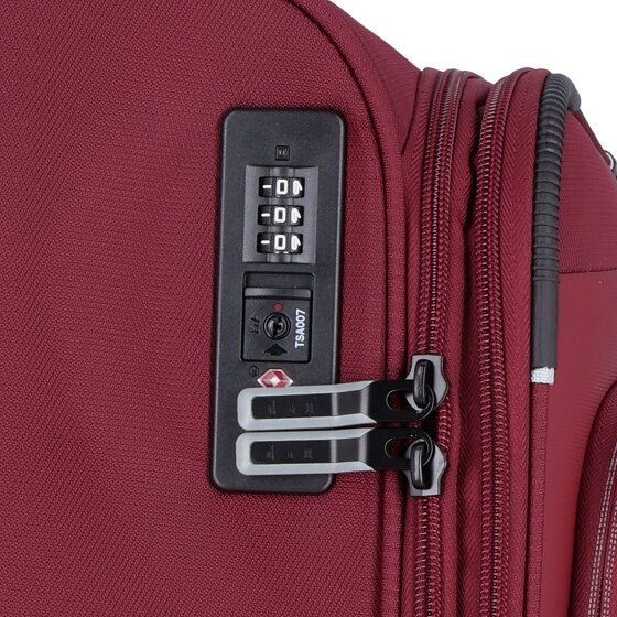 d&n Travel Line 9504 4 Rollen Kofferset 3-teilig mit Dehnfalte