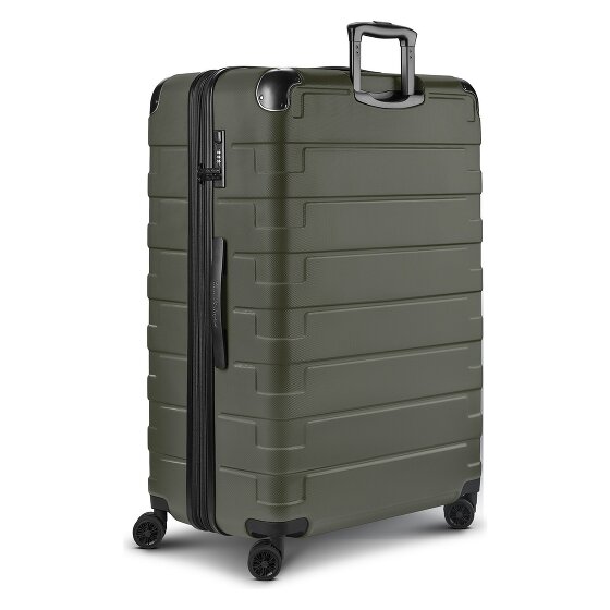 Tonino Lamborghini Milano 4 Rollen Trolley 83 cm mit Dehnfalte