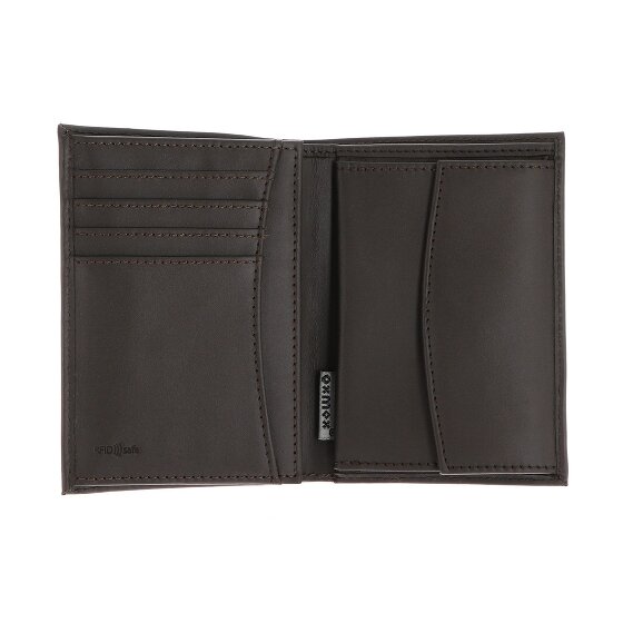 oxmox Leather Geldbörse RFID Schutz Leder 10 cm