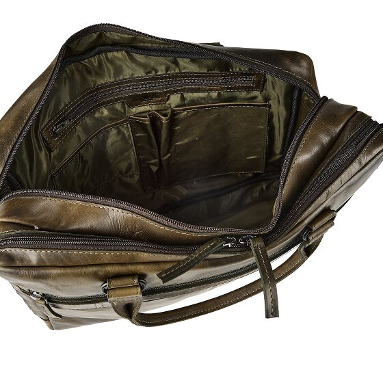Greenburry Newport Aktentasche Leder 43 cm Laptopfach