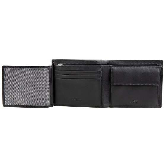 Maître F3 Gandolf Geldbörse RFID Schutz Leder 12 cm