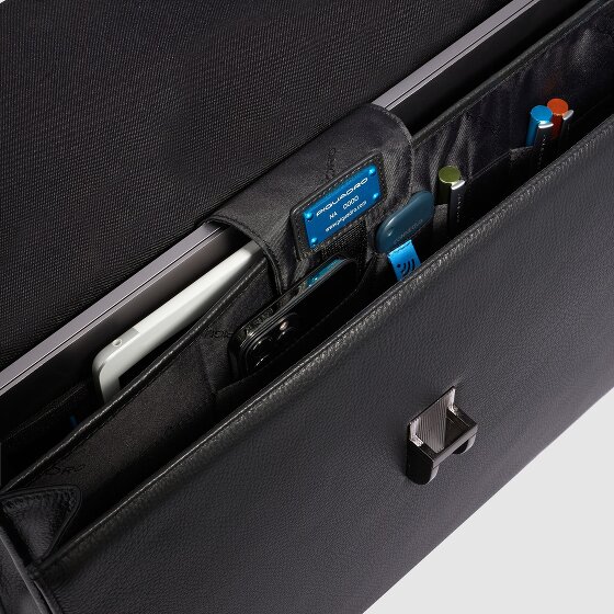 Piquadro Modus Aktentasche Leder 40 cm Laptopfach
